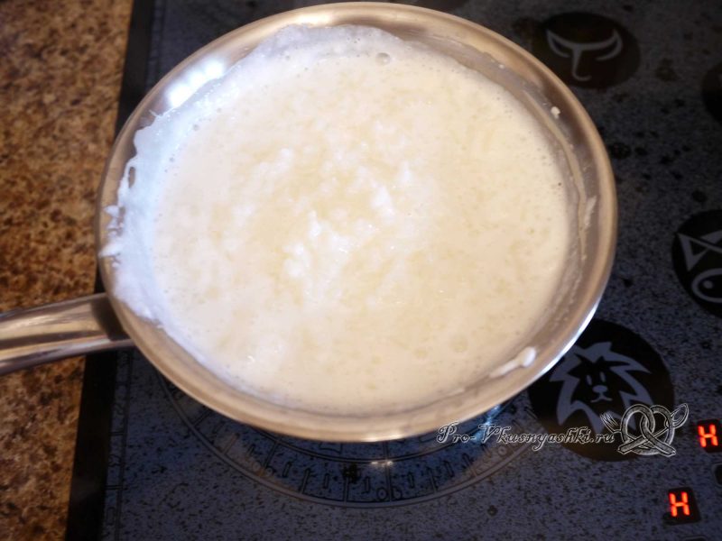 Рисовая каша с молоком - варка каши на молоке