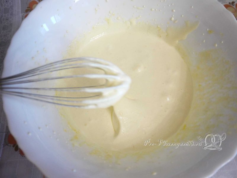 Бисквитный торт Муслин - взбиваем яйца