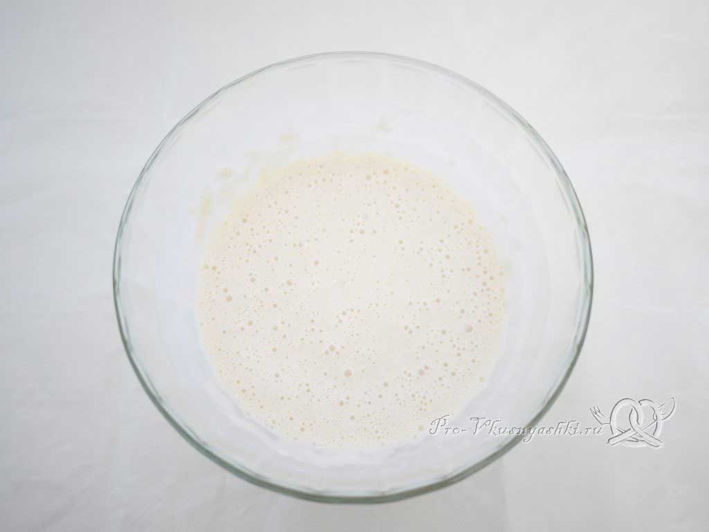 Блины классические на молоке (воде) - тесто