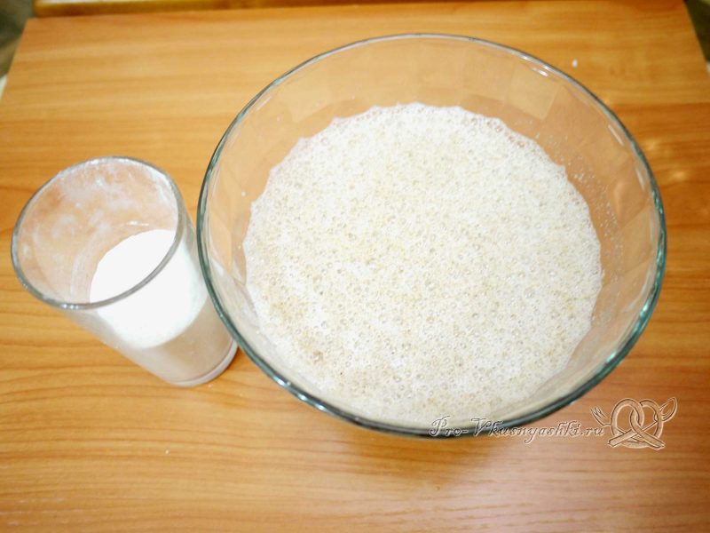 Гречневые блины на молоке - добавляем пшеничную муку