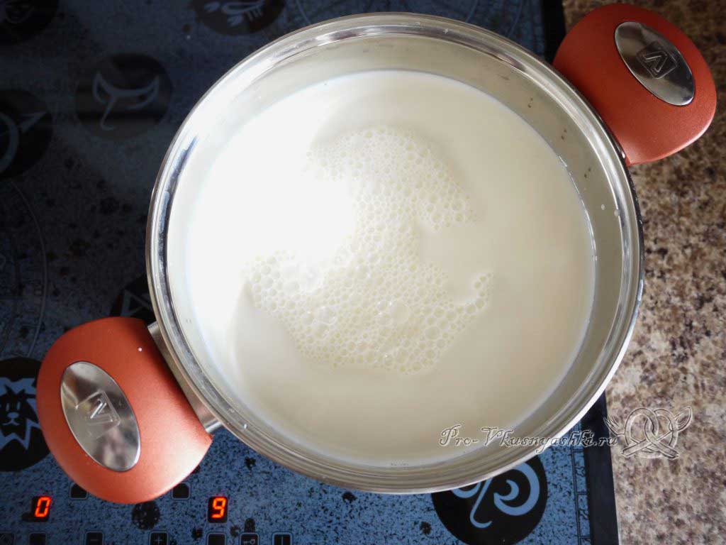 Адыгейский сыр в домашних условиях - нагреваем молоко