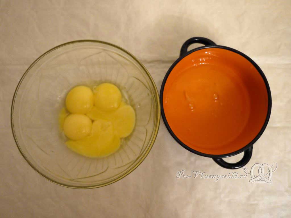 Королевская Пасха из молока - отделяем желтки от белков