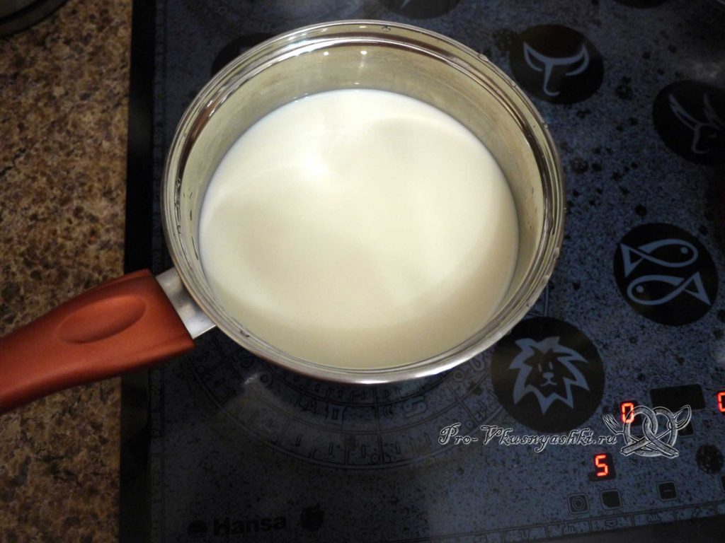 Домашний йогурт без закваски - нагреваем молоко