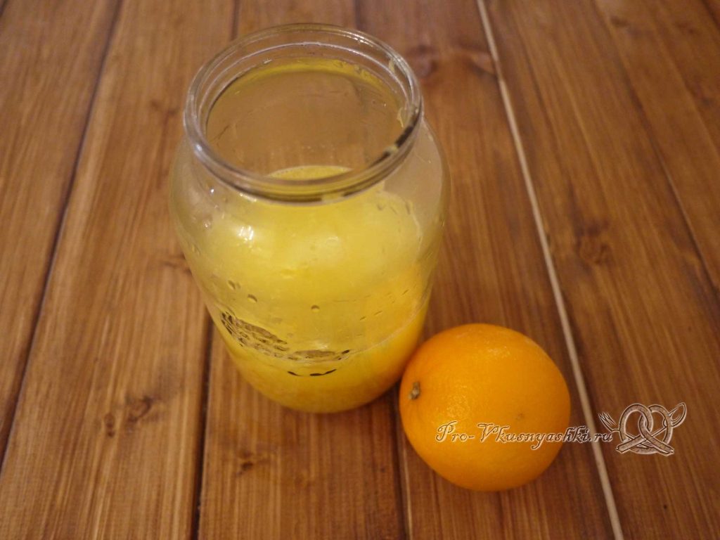 Домашний лимонад из апельсинов - заливаем пюре водой