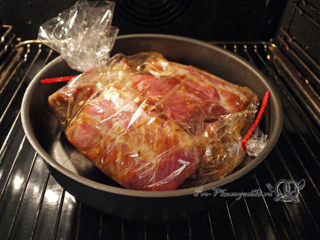 Свиные ребра запеченные в духовке в маринаде - запекаем ребра