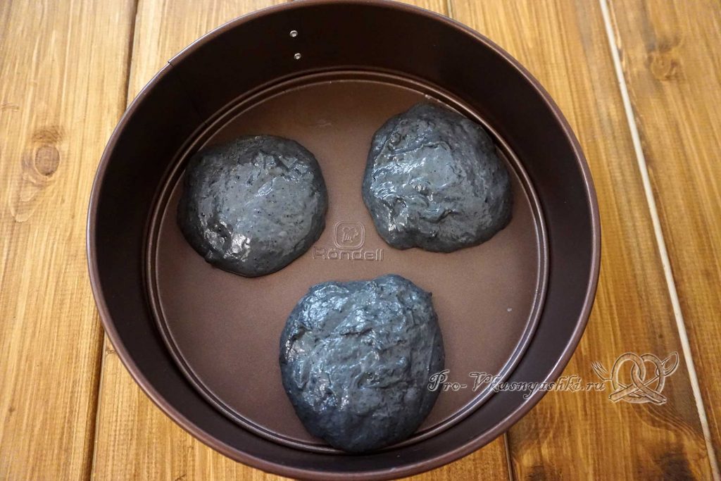 Черные булочки для бургеров - формуем булочки