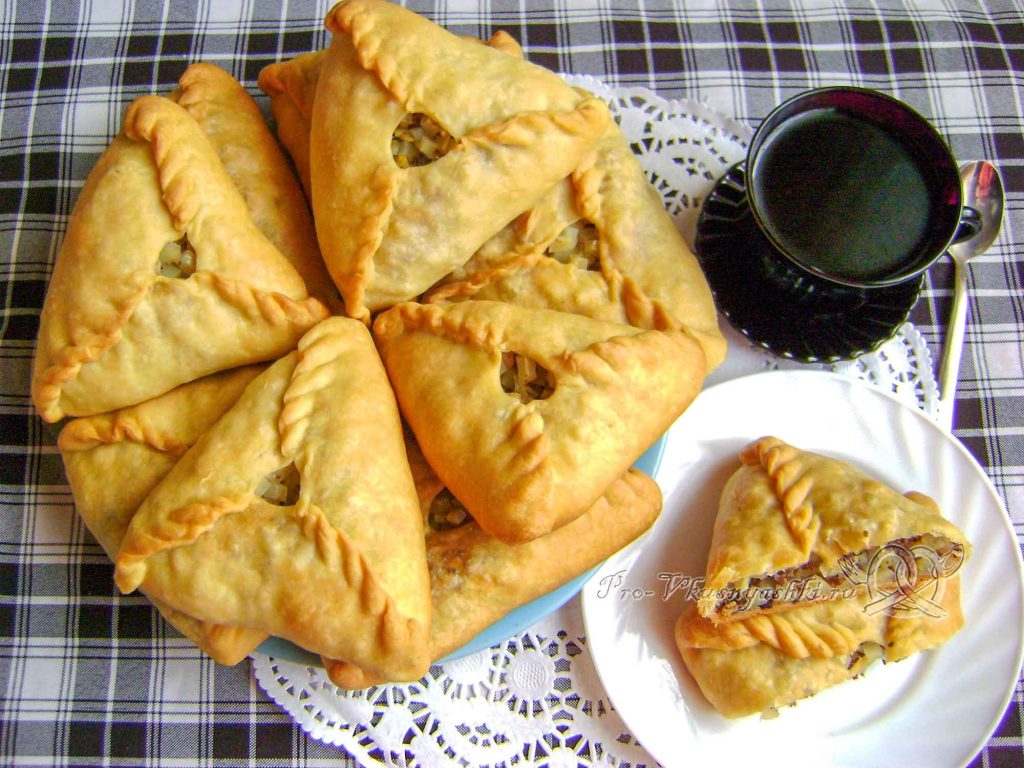 Эчпочмак по-татарски - готовое блюдо