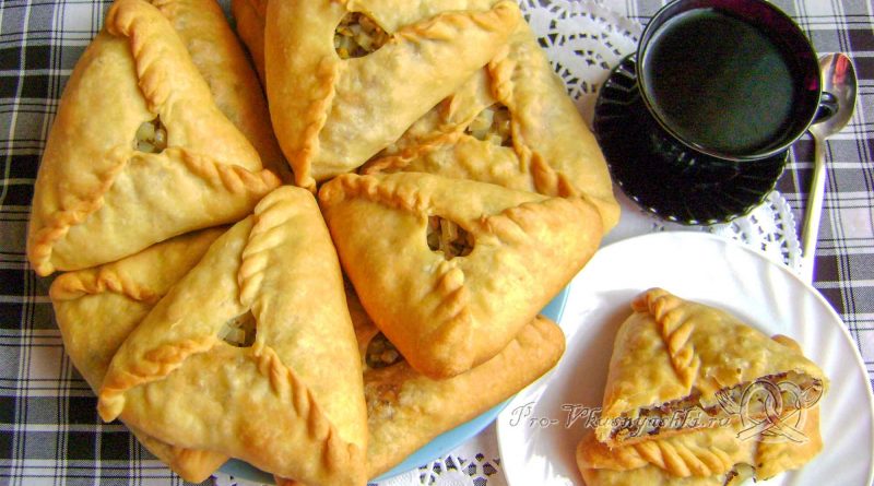 Эчпочмак по-татарски - готовое блюдо