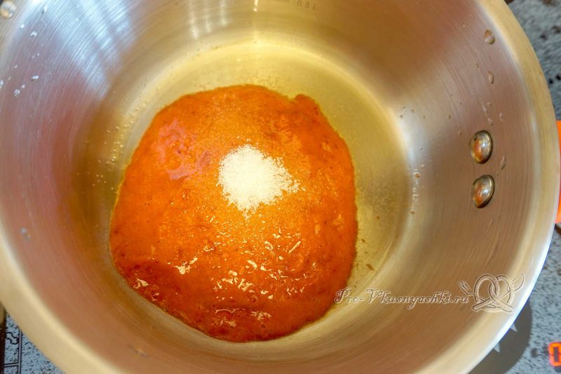 Торт Фрезье с клубникой - готовим клубничное пюре