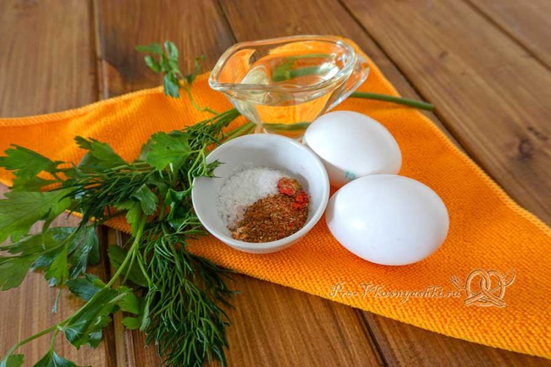Как приготовить яйца пашот в пакете - ингредиенты